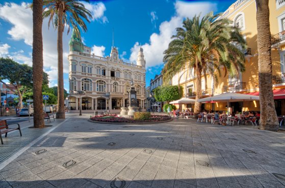 Plazoleta Cairasco in der Altstadt Triana von Las Palmas de Gran Canaria