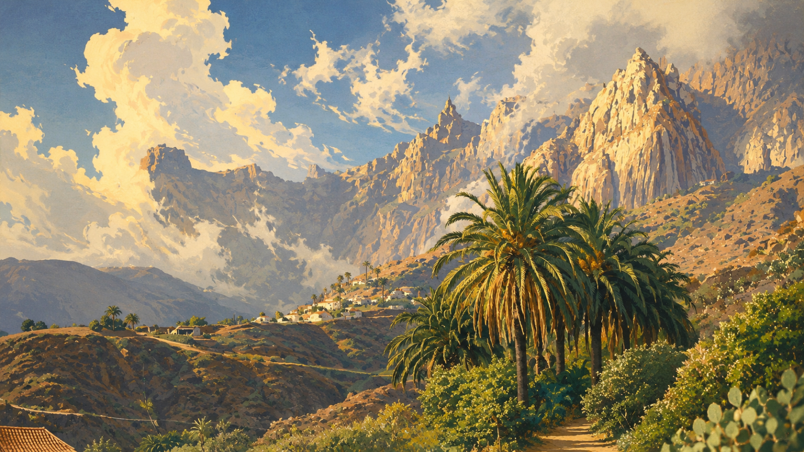 Riscos de Tirajana Naturmonumente auf Gran Canaria