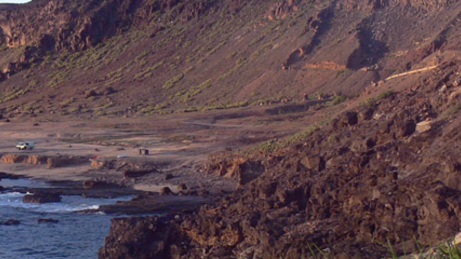 Playa EL Confital Strand in Las Palmas de Gran Canaria