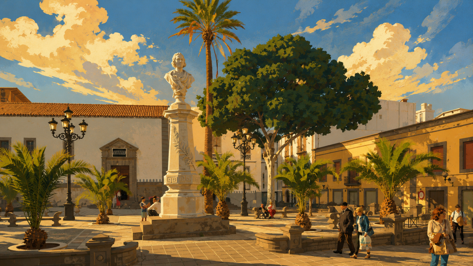 Kolumbus-Denkmal Alameda de Colón Triana Las Palmas de Gran Canaria