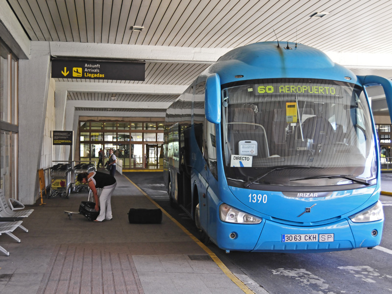 Global Busverbindung Flughafen