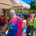 Sonntagsmarkt am Parque Blanco in Santa Catalina
