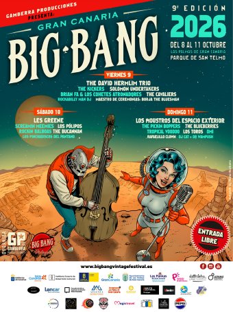 Big Bang Vintage Festival Poster Las Palmas 2026